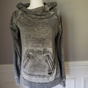 Grey Women's Roxy sweatshirt- Size M